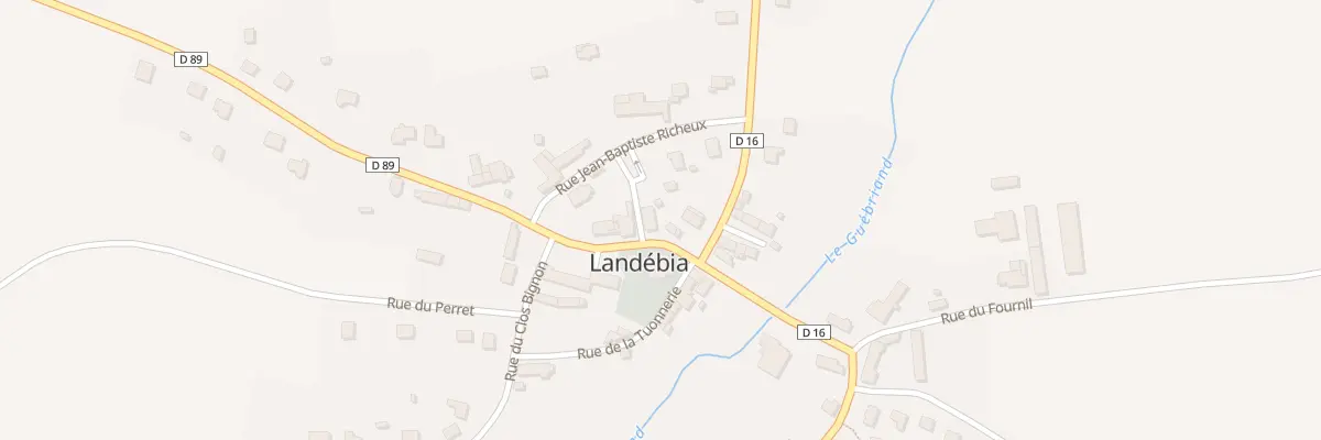 Plan du 4 Pl de l’Eglise à Landébia