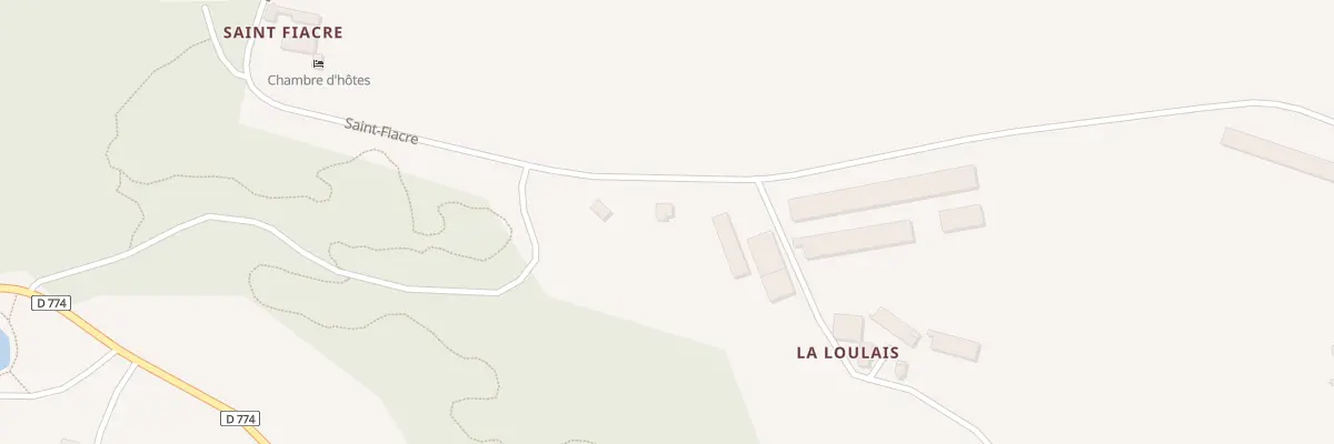 Plan du 5896 La Loulaie à Malansac