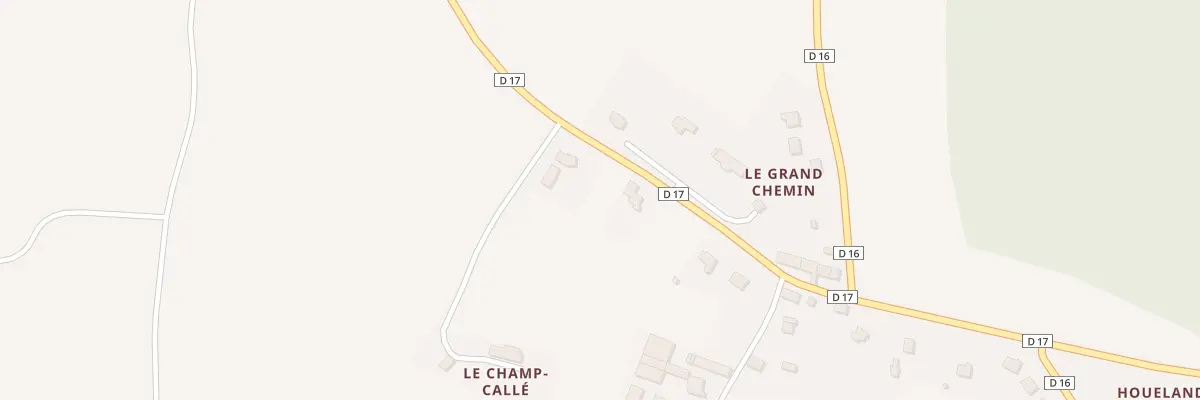 Plan du 5010F Le Champ Calle à Ruca