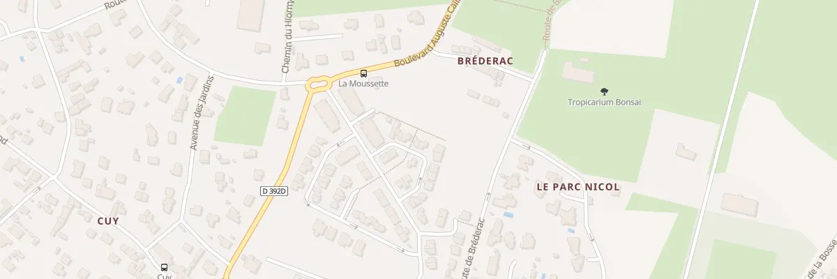 Plan du 20 Av Ciflorette à La Baule-Escoublac