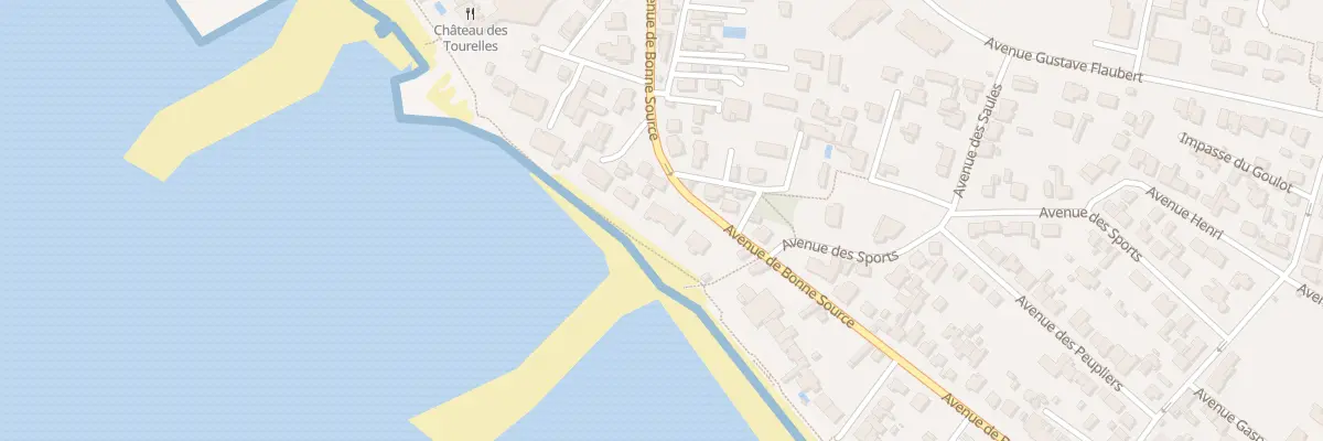 Plan du 16 Av de Bonne Source à Pornichet