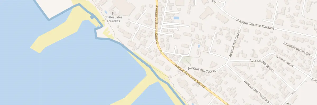 Plan du 14 Av de Bonne Source à Pornichet