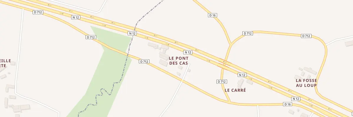 Plan du 2 Le Pont du Cas à Jugon-les-Lacs