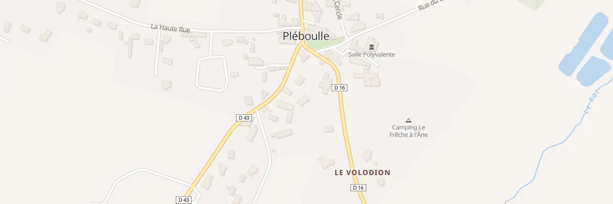 Plan du 7 Rue des Rochettes à Pléboulle