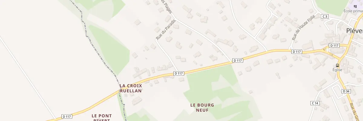 Plan du 18 Rue du Pont-pivert à Plévenon