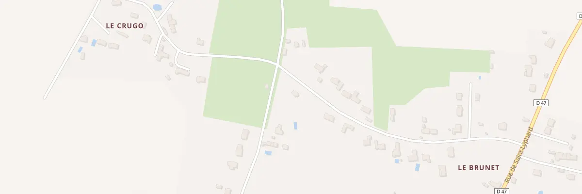 Plan du 423 Le Brunet à Saint-Lyphard