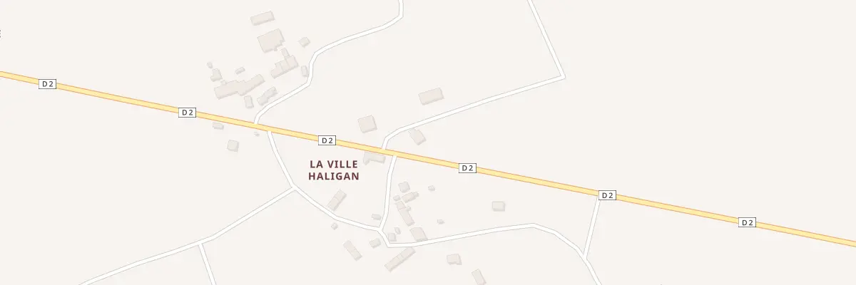 Plan du 19 La Ville Haligant Sud à Saint-Brieuc-de-Mauron