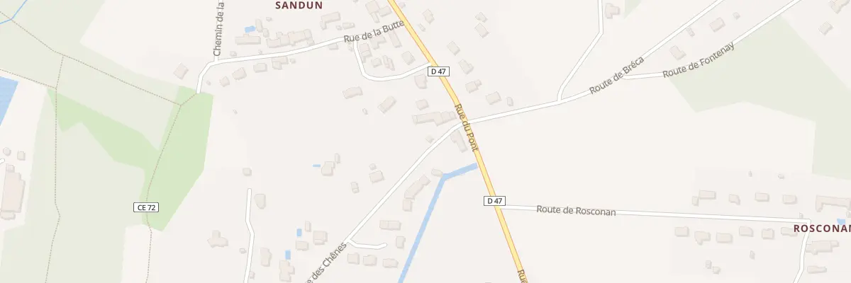 Plan du 6 Rue des Chênes à Guérande