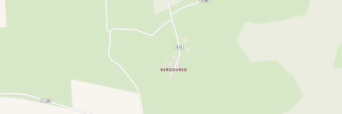 Plan du 2 Kergourio à Péaule