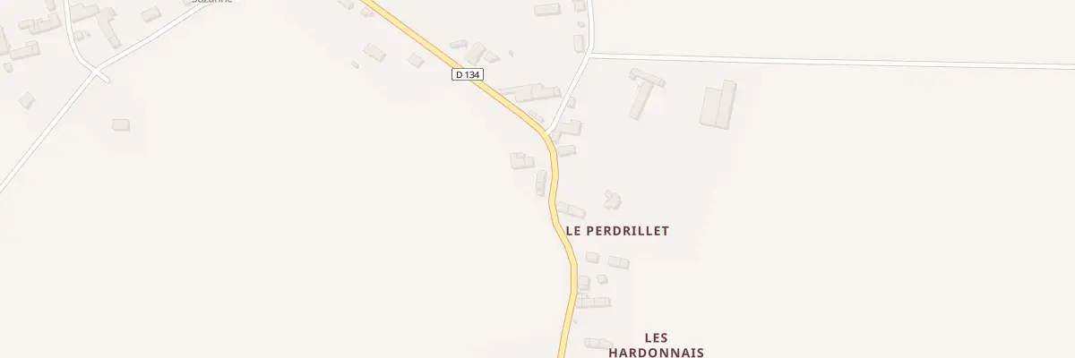 Plan du 5676 Les Hardonnais à Mauron