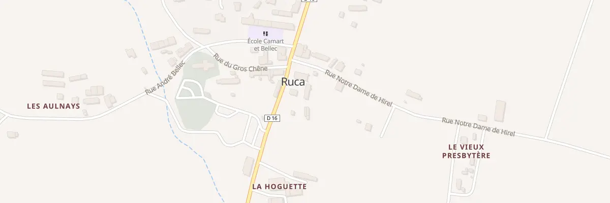 Plan du 5099A Le Bourg à Ruca