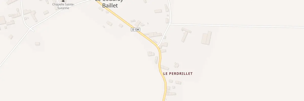 Plan du 49 Le Coudray Baillet à Mauron