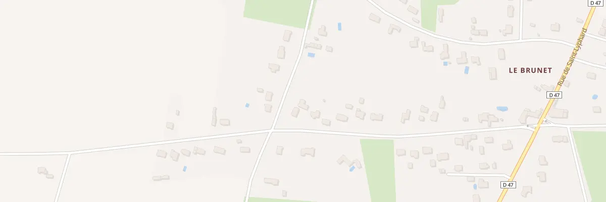 Plan du 337 Le Brunet à Saint-Lyphard