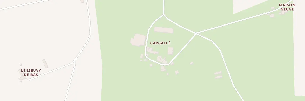 Plan du 5013 Cargallee à Caden