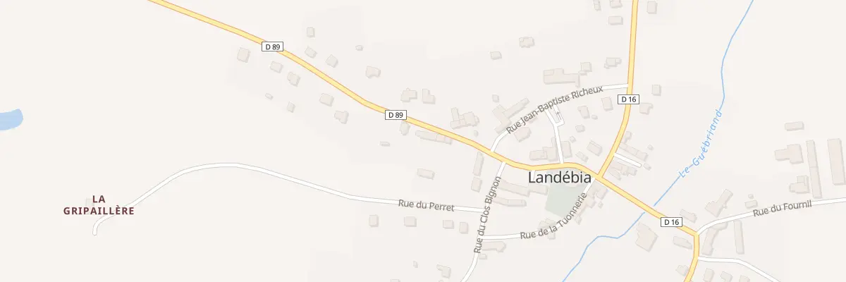 Plan du 7B Rue du Hautrel à Landébia