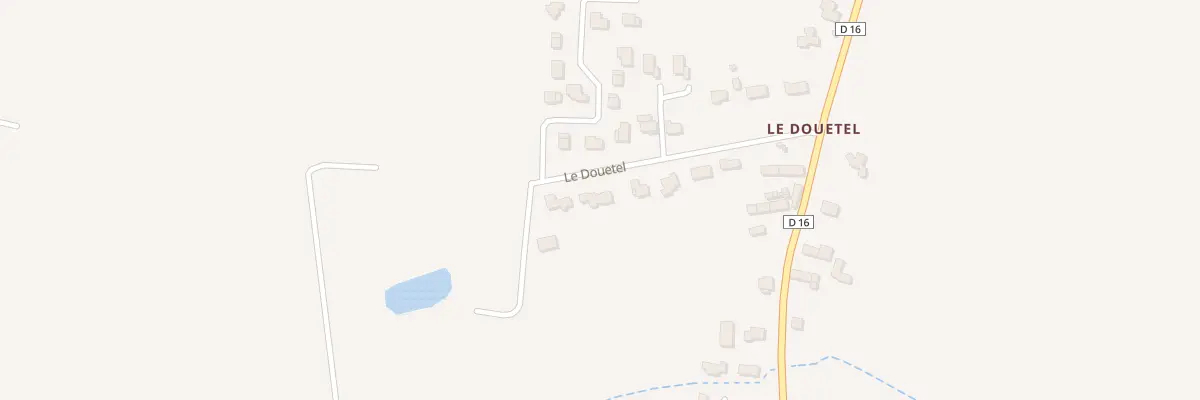 Plan du 41 Le Douetel à Ruca