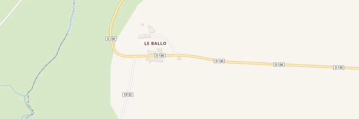 Plan du 6080 Le Ballo à Caden