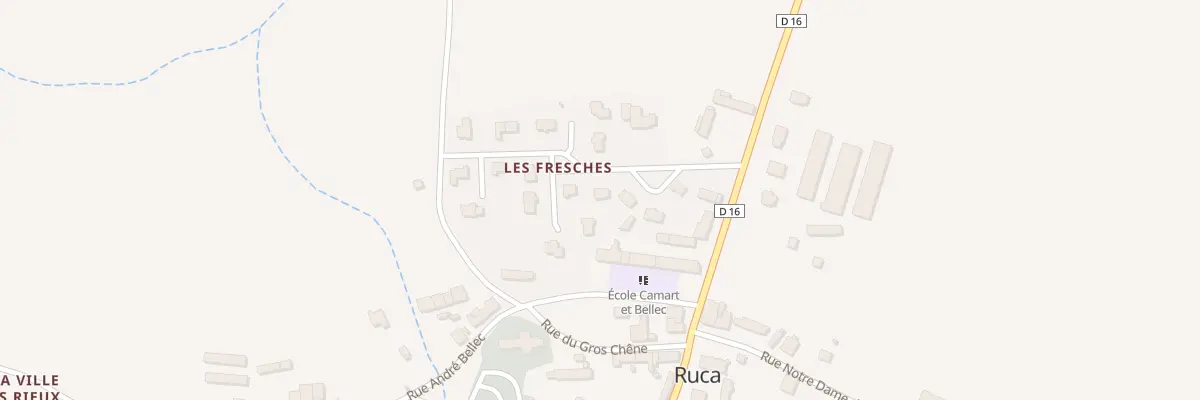 Plan du 5399F Lot des Fresches à Ruca