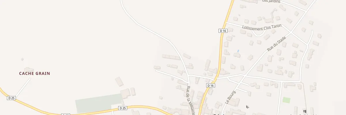 Plan du 15 Rue de la Métairie à Sévignac