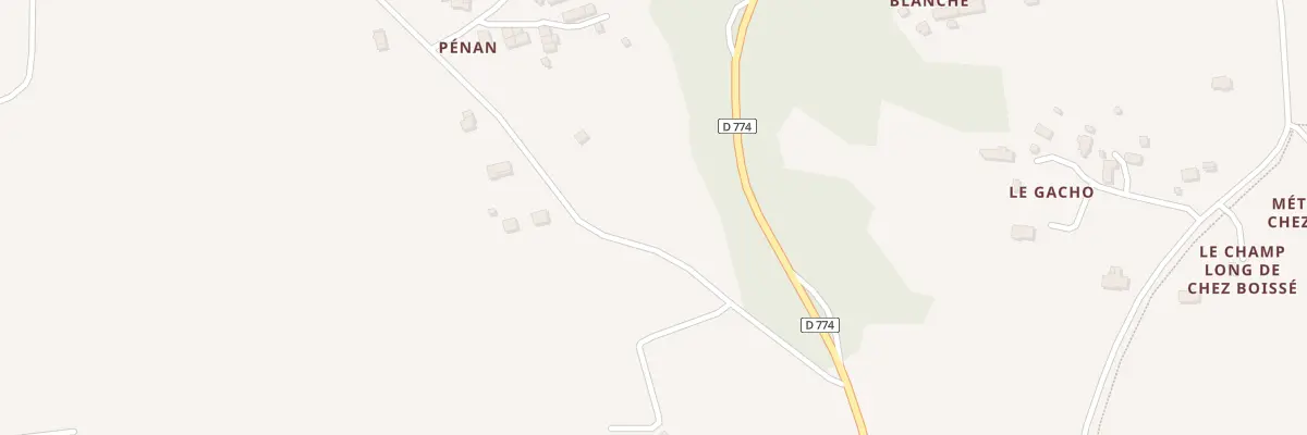 Plan du 5507 Penan à Pluherlin