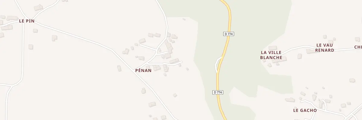 Plan du 5085 Penan à Pluherlin
