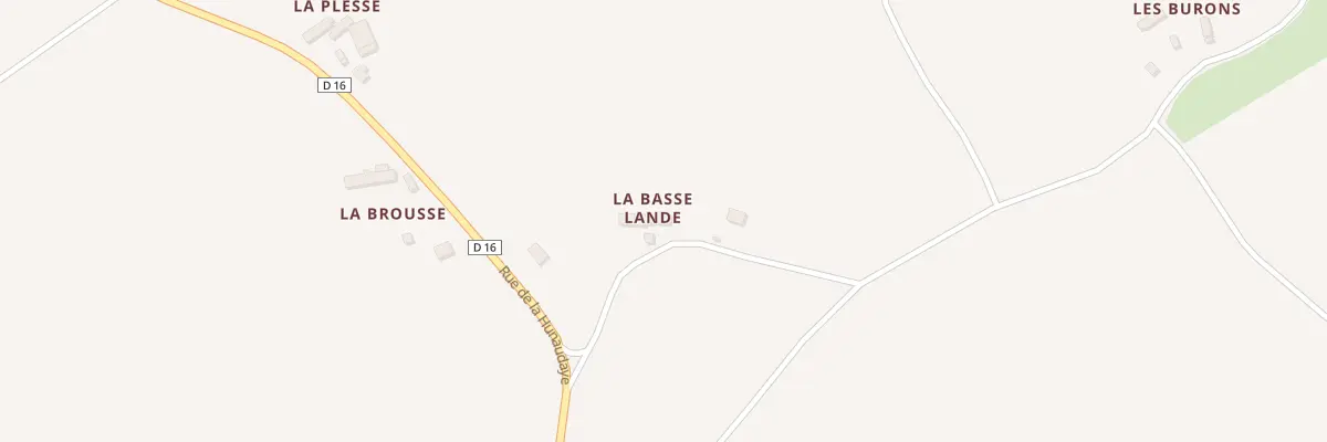 Plan du 18 La Basse Lande -Jugon à Jugon-les-Lacs