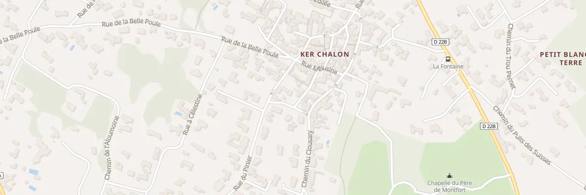 Plan du 22 Rue morgane à L’Île-d’Yeu