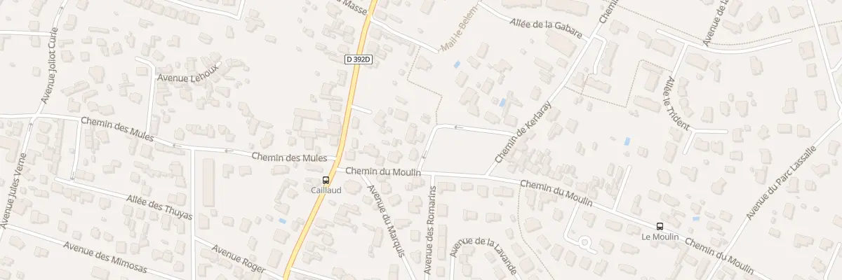 Plan du 2 Pl du Moulin à La Baule-Escoublac