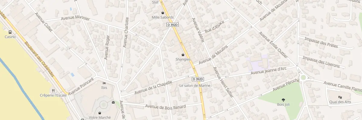 Plan du 90 Av du Général De Gaulle à Pornichet