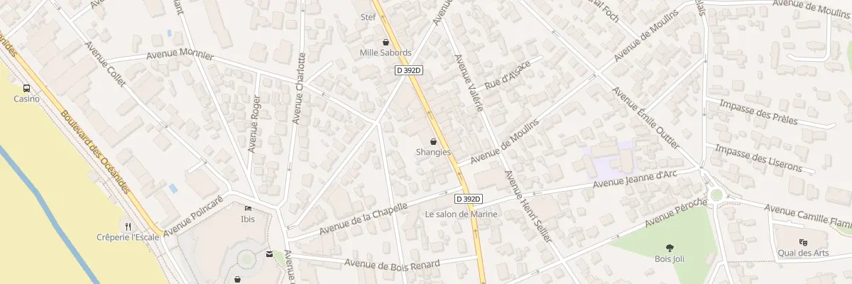 Plan du 86 Av du Général De Gaulle à Pornichet