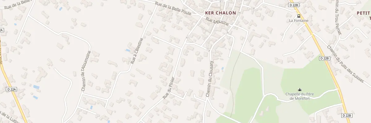 Plan du 27 Rue du pinier à L’Île-d’Yeu