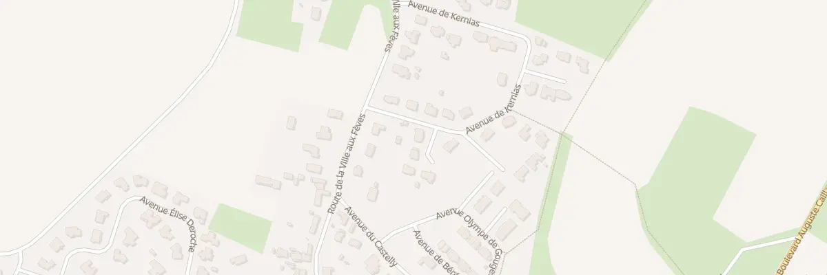 Plan du 2 All des Lichens à La Baule-Escoublac