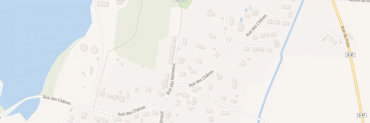 Plan du 2B Rue des Rameaux à Guérande