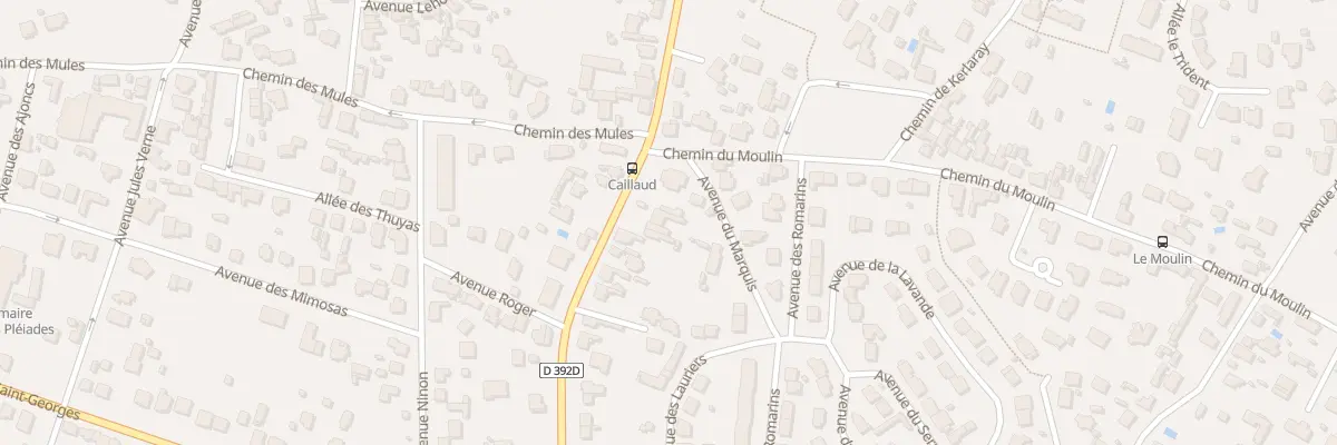 Plan du 52 Bd Auguste Caillaud (Rd392) à La Baule-Escoublac