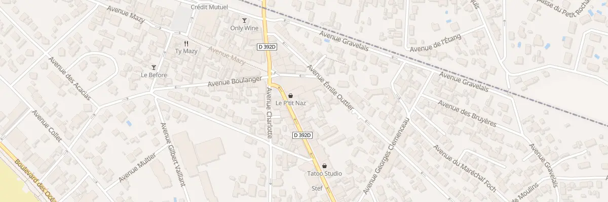Plan du 13 Av du Général De Gaulle à Pornichet