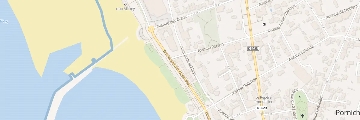 Plan du 32 Bd Oceanides à Pornichet