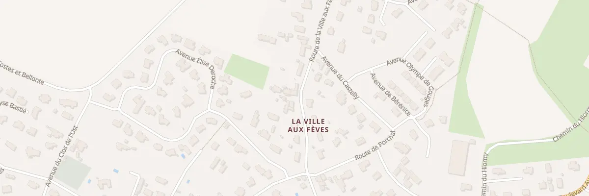 Plan du 27A Rte de la Ville aux Fèves à La Baule-Escoublac