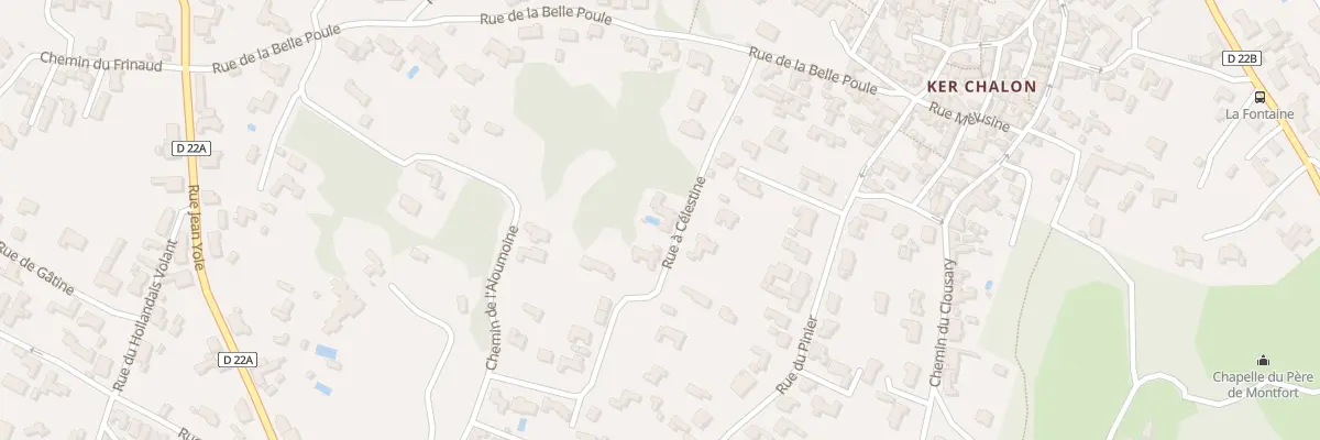 Plan du 24 Rue à célestine à L’Île-d’Yeu