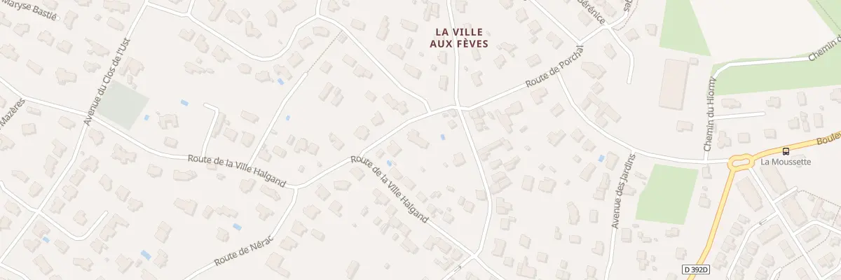 Plan du 4 Rte de Porchal à La Baule-Escoublac
