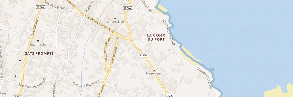 Plan du 17 Rue pierre henry à L’Île-d’Yeu