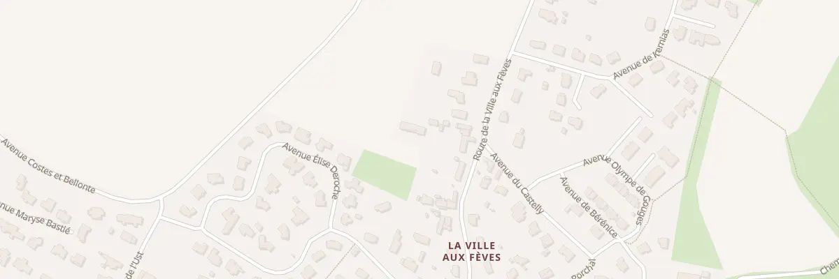Plan du 31B Rte de la Ville aux Fèves à La Baule-Escoublac