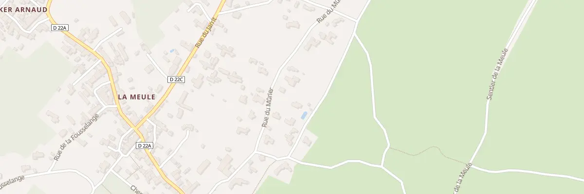 Plan du 40 Rue du mûrier à L’Île-d’Yeu