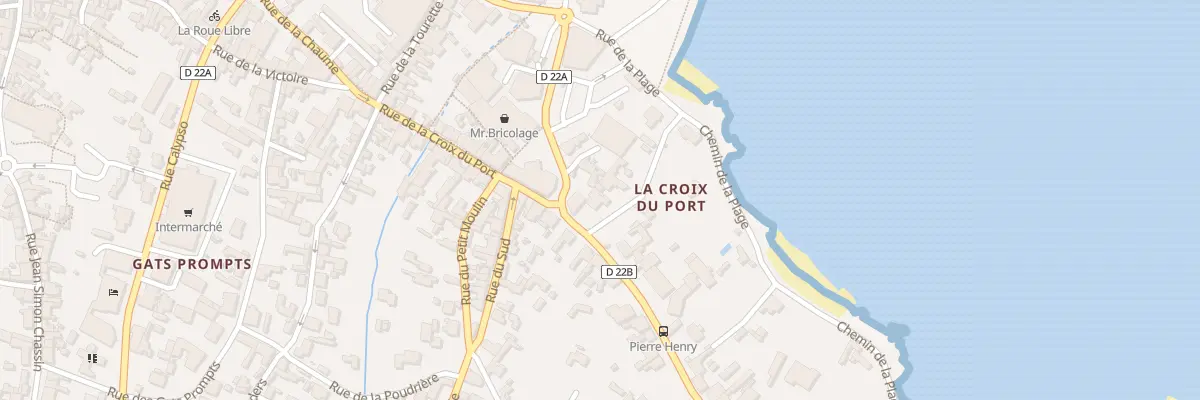 Plan du 9 Rue pierre henry à L’Île-d’Yeu