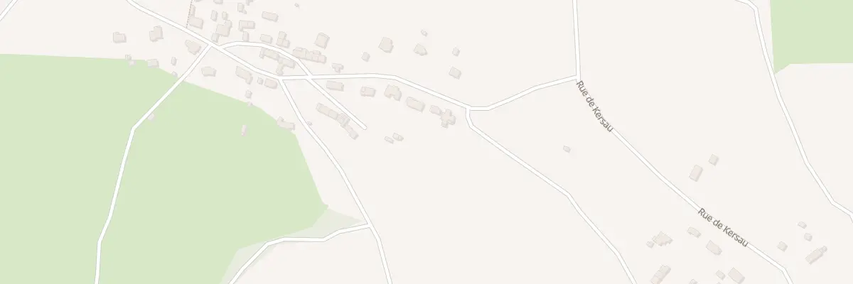 Plan du 11 Treguet à Férel