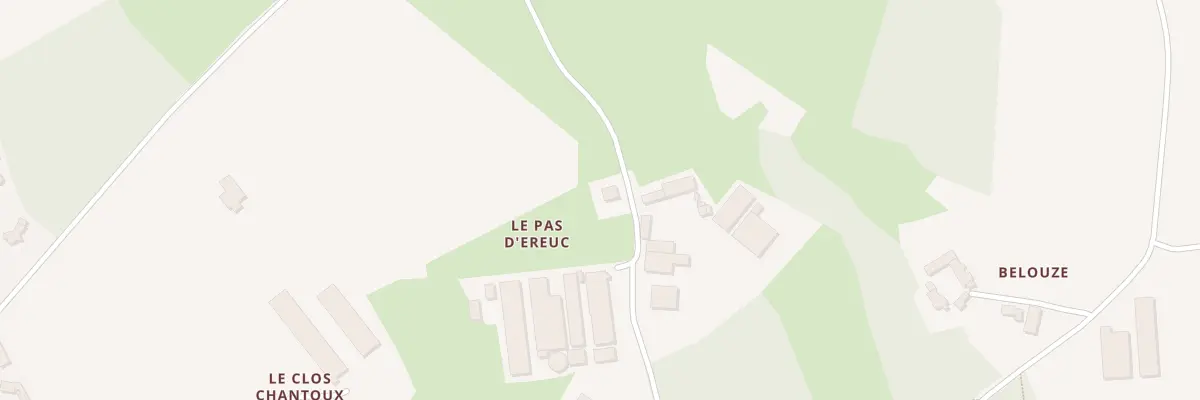 Plan du 2 Le Pas d’Ereuc à Plédéliac