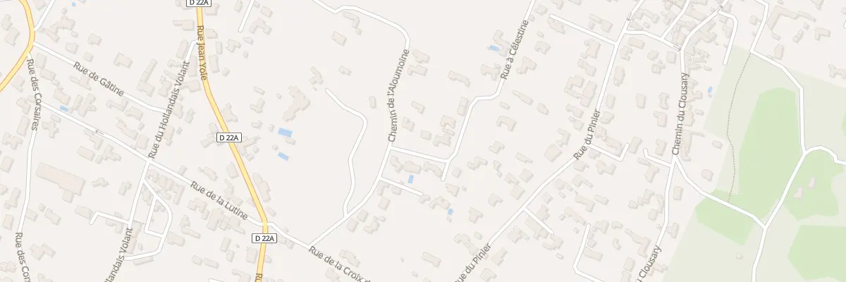 Plan du 52 Rue à célestine à L’Île-d’Yeu