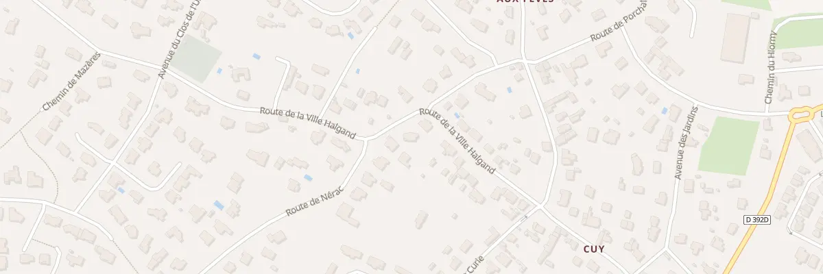 Plan du 44 Rte de la Ville Halgand à La Baule-Escoublac