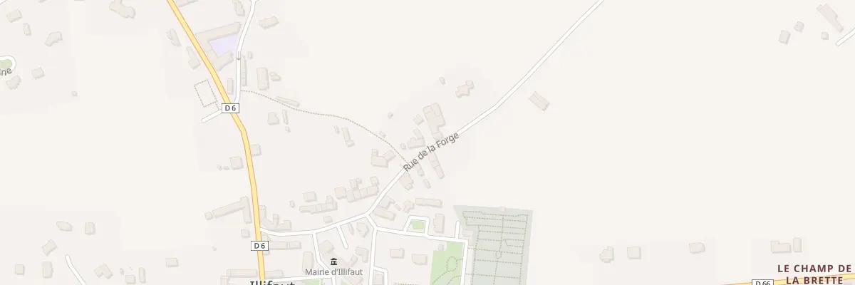 Plan du 26 Rue de la Forge à Illifaut