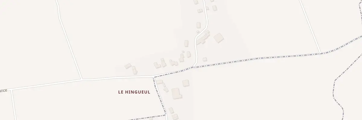 Plan du 5B Lot Le Hingueul à Gourhel