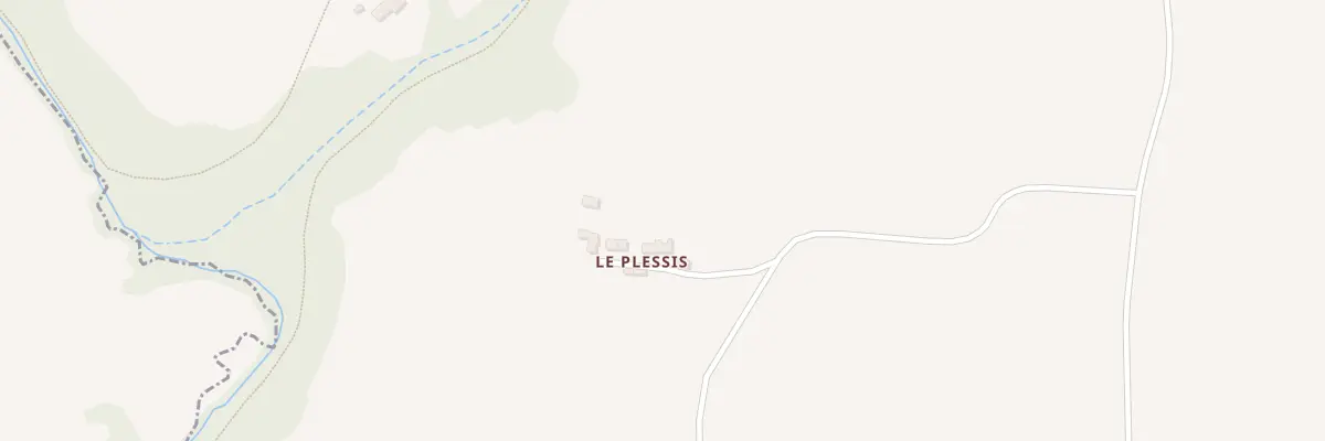 Plan du 5170 Le Plessis à Ruca